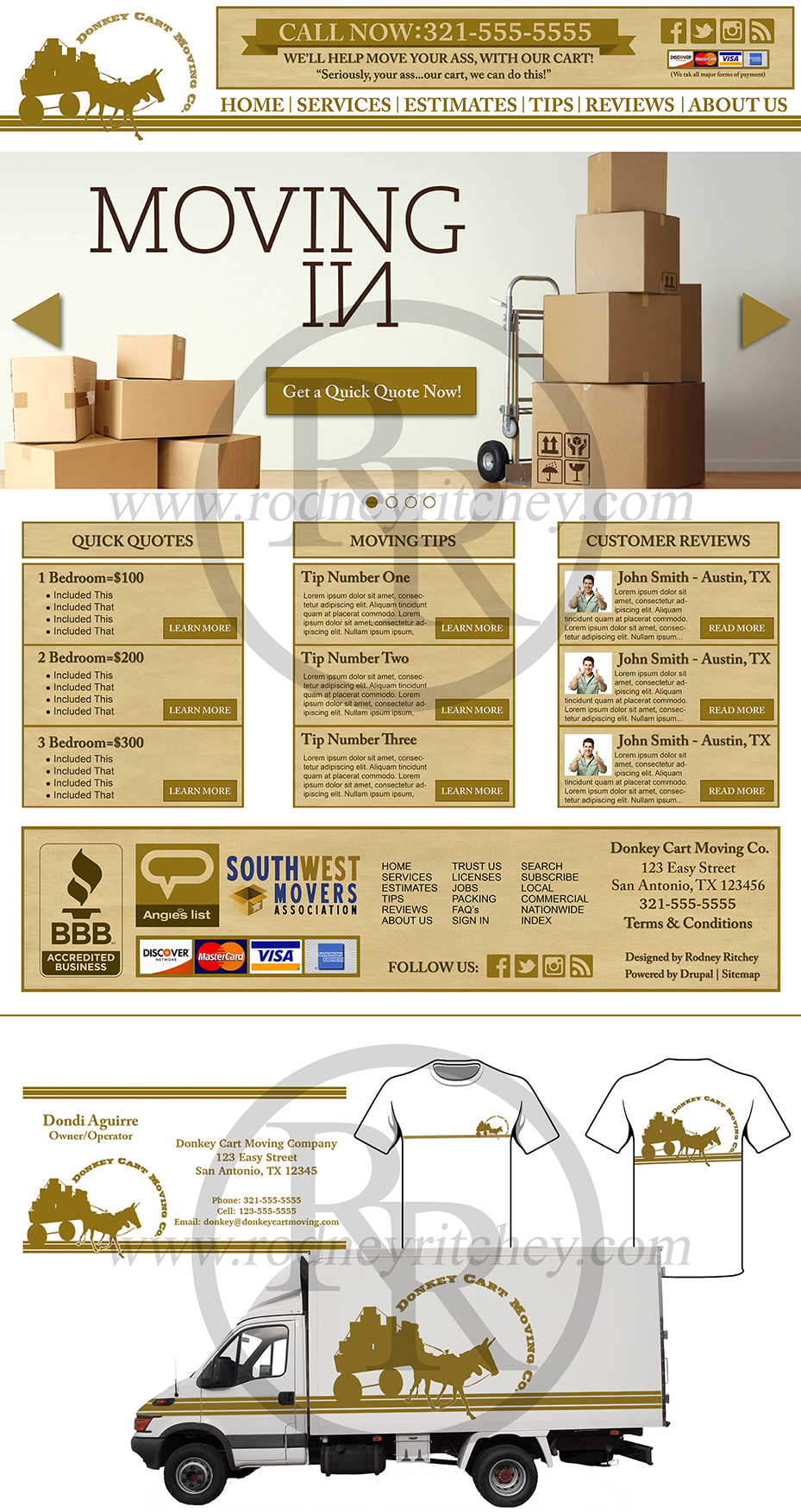 Donkey Cart Moving Design Sheet